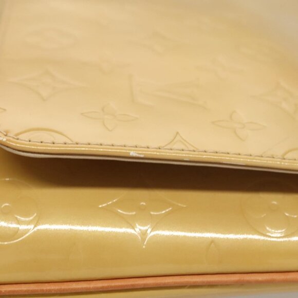 LOUIS VUITTON Monogram Vernis Thompson Street Bag Beige M91301 LV Auth 120587 - Picture 12 of 16